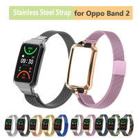 Duarable Milan สแตนเลสสตีลวงดนตรีสำหรับ oppo band 2