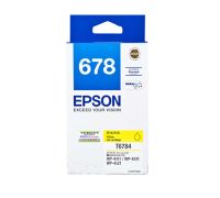 EPSON T6784 หมึกพิมพ์แท้ สีเหลือง ใช้สำหรับรุ่น  WP-4011/WP-4091/WP-4511/WP-4521