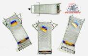 Baga lưới Xiken Inox 100% Sáng Bóng gắn xe máy Sirius Fu Led Wave A RS 100