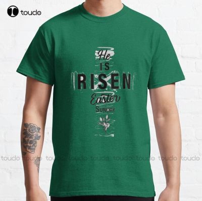 Easter Is About Jesus He Is Risen Classic T Shirt Fashion Creative Leisure Funny T Shirts&nbsp;Fashion Tshirt Summer New XS-6XL