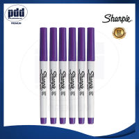 6 pcs. Sharpie Ultra Fine 0.3 mm Permanent Markers Original Colors - 6 ด้าม Sharpie ชาร์ปี้ Ultra Fine หัว 0.3 มม ปากกามาร์คเกอร์ ชนิดเขียนติดถาวร