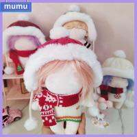 MUMU หัวตุ๊กตา สีลูกกวาด สำหรับตุ๊กตาขนาด20ซม. หมวกลำลองลายสัตว์ หมวกขนสัตว์ฤดูหนาว หมวกแฟชั่น หมวกตุ๊กตา20cm