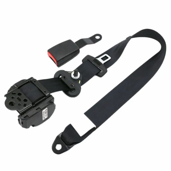 Universal SelfWinding Shrink 3Point Seat Belt Lap With Car Seat Belt