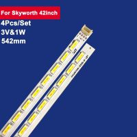 542mm 3V 1W Led Tv Backlight Strip Bar for Skyworth 42inch CH420S7020-2003S-01 4Pcs/Set Tv Repair Lh42g