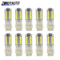 10PCS T25 3157 LED T20 7443 33 SMD 5730 LED Car Backup Reserve Light 1156 BA15S BAU15S 1157 BAY15D 12V Auto Lamp Turn Signal