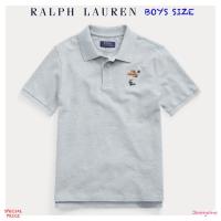 RALPH LAUREN RUGBY BEAR COTTON MESH POLO ( BOYS SIZE 8-20 YEARS )