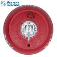 SYSTEM SENSOR 2-wire Horn/Strobe Std Candela ,Ceiling Red  Model. PC2RL