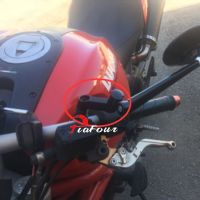 Fit For CB500F CB500X CB400X VFR800X VFR1200X RH Mirror Riser Extenders Spacers Extension Adapter Adaptor