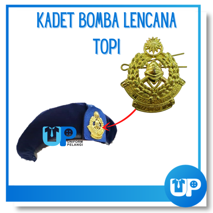 Aksesori Uniform Kadet Bomba Lencana Topi Koko Kb3 Lazada