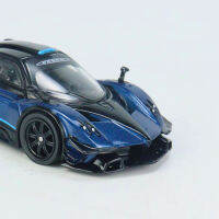 Tarmac Works 1:64 Model Car Paga Zonda Revolution Alloy Die-Cast Running Vehicle-Blue Metallic