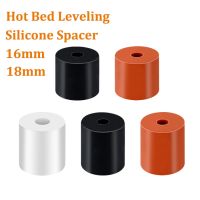 【HOT】☼✷☈ 10pcs Printer Silicone Spacer 16mm 18mm Hot Bed Platform Shock Absorber Leveling Column CR10 Ender-3 Heatbed