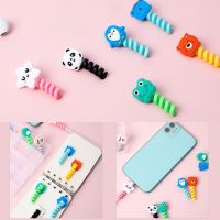 2Pcs Cable Protector Cute Cover Protect Case USB Charger Cable Buddies Cellphone Organizador Cables Management For Cable Jy18 21