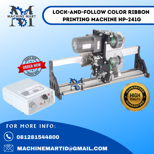 Mesin LockAndFollow Color Ribbon Printing Machine HP241G Hualian