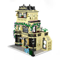 City Street View Series Cafe Shop Modular Building Blocks 20113อิฐรุ่น Urban Creative ของเล่นฉากชุดของขวัญเด็ก