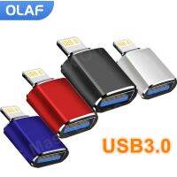 Olaf USB3.0 To Lightning Fast Charging OTG Adapter Charger For iPhone 13 14 Pro XS Max XR X 8 6s iPad USB 3.0 Data Transmission USB Hubs