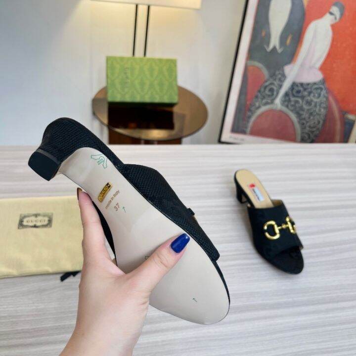 1-1-original-and-top-grade-quality-6-color-womens-summer-fashion-high-heeled-slippers-outer-wear-thin-heeled-pointed-toe-sandals-with-original-gift-box