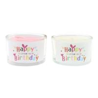 Happy Birthday Jar Candles Scented Soy Wax Birthday Jar Candle Practical And Elegant Exquisite Happy Birthday Candle Gifts For Wife Mother Girlfriend fashionable