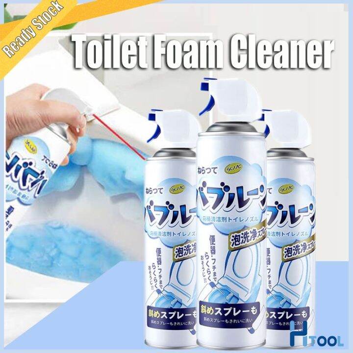 500ml Toilet Foam Cleaner Bathroom Cleaner Spray Mold Stain Remover