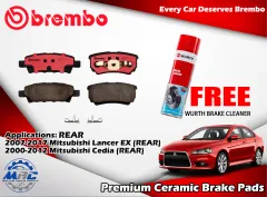 Toyota Hi Ace 2004-Present Brembo Ceramic Front Brake Pads P83139N