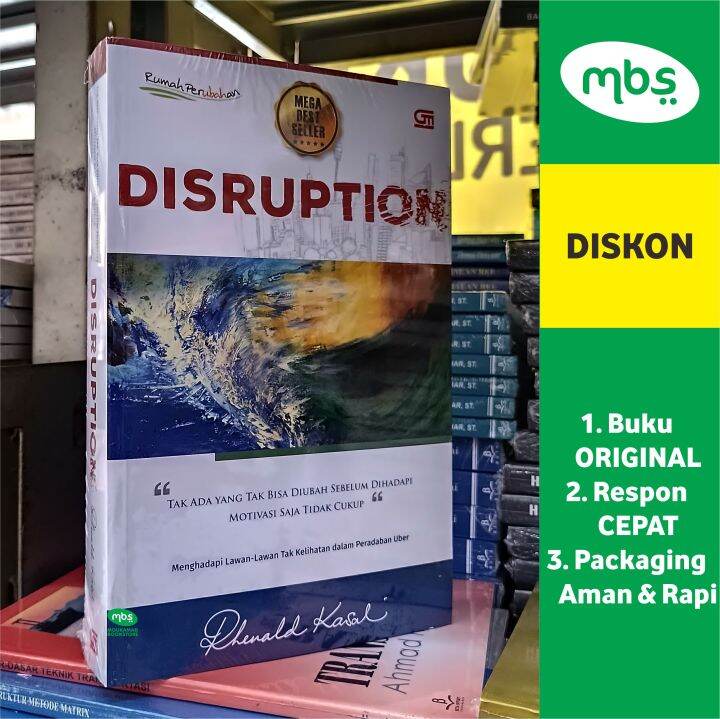 BUKU DISRUPTION - Rhenald Kasali | Lazada Indonesia