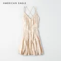 American Eagle Lined Godet Dress ชุดเดรส ผู้หญิง( WDR 039-3837-700). 