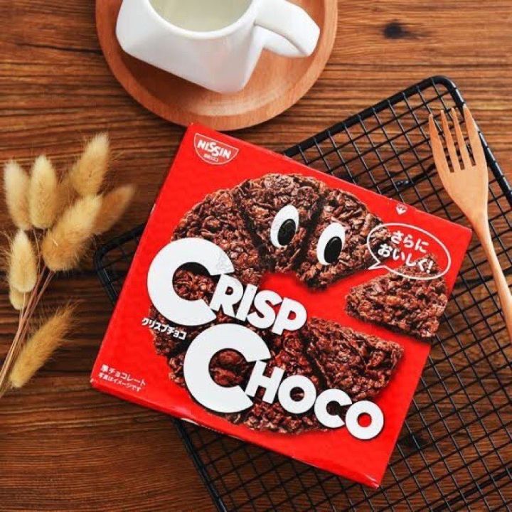 nissin-crisp-choco-พายช็อคโกแลต-พายคอร์นเฟลกส์รสช็อกโกแลต-choco-flakes-นิชชิน-นิสชิน