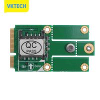 [Vktech] M.2 NGFF B Key To Mini PCI-E Converter Adapter Card พร้อมช่องใส่ซิมการ์ด