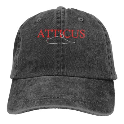 2023 New Fashion Atticus Alternative Fashion Cowboy Cap Casual Baseball Cap Outdoor Fishing Sun Hat Mens And Womens Adjustable Unisex Golf Hats Washed Caps，Contact the seller for personalized customization of the logo