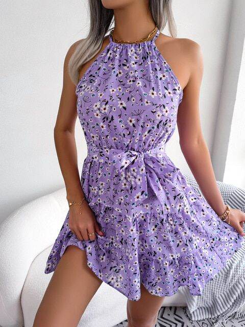 women-summer-cute-floral-print-sleeveless-a-line-dress