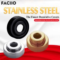 FACIIO New 304 Stainless Steel Water Pipe Decorative Cover Shower Accessories Bathroom Faucet Fixing Kit For Shower Mixer