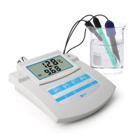 Yieryi 6 In 1 Water Quality Monitor PH ORP TDS EC CF Temperature Benchtop Tester Meter for Swimming Pool, Aquarium, Laboratory