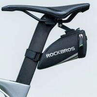 ROCKBROS กันน้ำอานกระเป๋าสะท้อนแสงแบบพกพาหายากกระเป๋า Tail ทาง Seatpost จักรยานกระเป๋าไนลอน MTB กระเป๋าตะกร้าอุปกรณ์รถจักรยาน