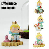 MIRA การ์ตูน Little Prince ตกแต่งเค้กเรซิ่นงานฝีมือตกแต่งรถเครื่องประดับตกแต่งภายในของตกแต่งเฟอร์นิเจอร์