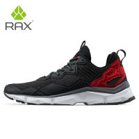 RAX Mens Cushioning Running Shoes Safe Night Running Outdoor Sports Brand Sneakers Men Trekking Shoes Male Gym Running Shoes