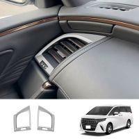 For Alphard 40 Series 2023+ RHD Dashboard Air Condition Vent Outlet Cover Trim Frame Sticker