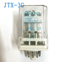 ขดลวด Ac36v ไฟฟ้ากระแสตรง12 V 24V 220V 3pdt รีเลย์แม่เหล็กไฟฟ้า11พิน3 Nc Jtx - 3c