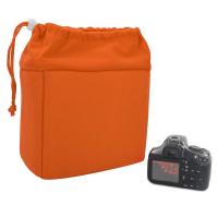 Camera Insert Bag Waterproof Shockproof DSLR Camera Lens Insert Bag Padded Case With Drawstring Zaino Fotografico