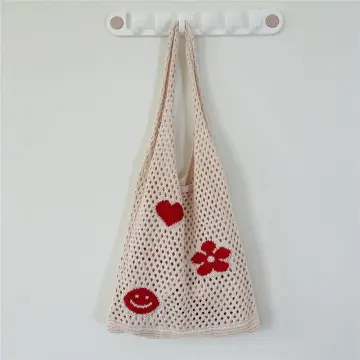Series 15]Crochet Bag Tutorial - How to make prada triangle hollow woven bag  for Beginners 