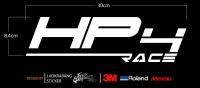 โลโก้ HP4 RACING สติ๊กเกอร์ติดแต่งรถทุกรุ่น