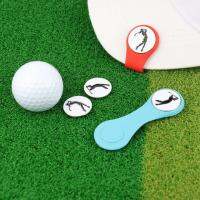 2 4pcs/Set Silicone Golf Ball Marker Cap Hat Clips With Magnetic Attach Pocket Edge Clothes Pants Accessories Mark Holder