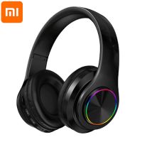 Xiaomi หูฟังไร้สายไฟ LED หูฟังบลูทูธ5.0,หูฟังแบบพับได้หูฟัง HiFi หูฟังแฟชั่นคุณภาพเสียงสูง