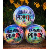 [คุณภาพดี]  PE ARMANDOX8 สีขาวล้วน( ความยาว 100 เมตร/ม้วน)