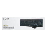 ชุดคีย์บอร์ดและเมาส์ Havit KB260GCM Wireless Set (EN)