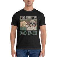 Best Shih Tzu Dad Ever Dog Summer Tshirts Cheap Sale