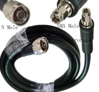 N Plug male to SMA male Connector RF Coax Pigtail Antenna Cable LMR400 Ham Radio 15/20/30/50cm 1m 2m 3m 5m 8m 10m 15m 20m Electrical Connectors