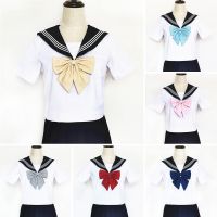 【cw】 School JK Uniform Bow Tie Student Cravat Shirt Accessories