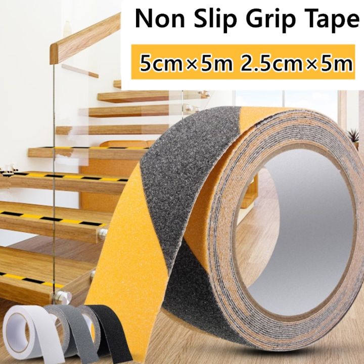 5CMX5M Non Slip Grip Tape Waterproof Anti Slip Indoor Flooring Tape Stickers For Stairs Outdoor