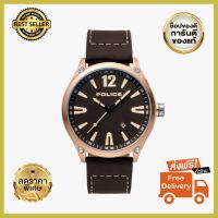 จัดส่งฟรี Police นาฬิกาข้อมือผู้ชาย Police Denton Brown watch รุ่น PL-15244JBR/02 บอกเวลา หรูหรา มีระดับ ประทับใจแฟน