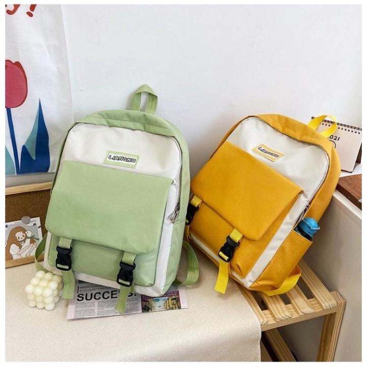 Luana Fashion #A017 Korean style youth college backpack. | Lazada PH