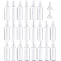 22 Pack Plastic Spray Bottles 80ml Clear Empty Spray Container Fine Mist Sprayer Refillable Atomiser Bottles Cleaning Travel Size Bottles Containers